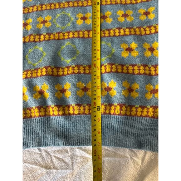 Aelfric Eden Retro Geometric Knit Sweater - Picture 4 of 6